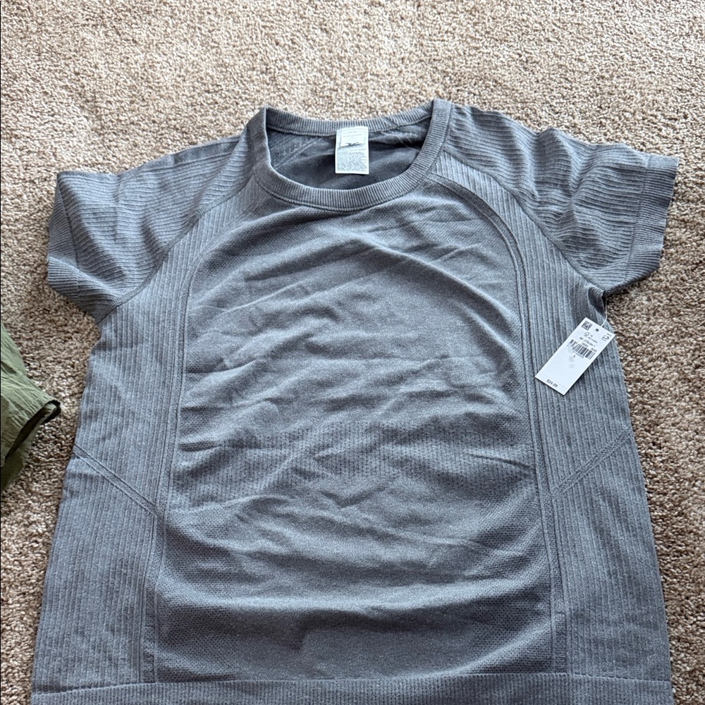 Old Navy Women's Charcoal Short Sleeve Tee